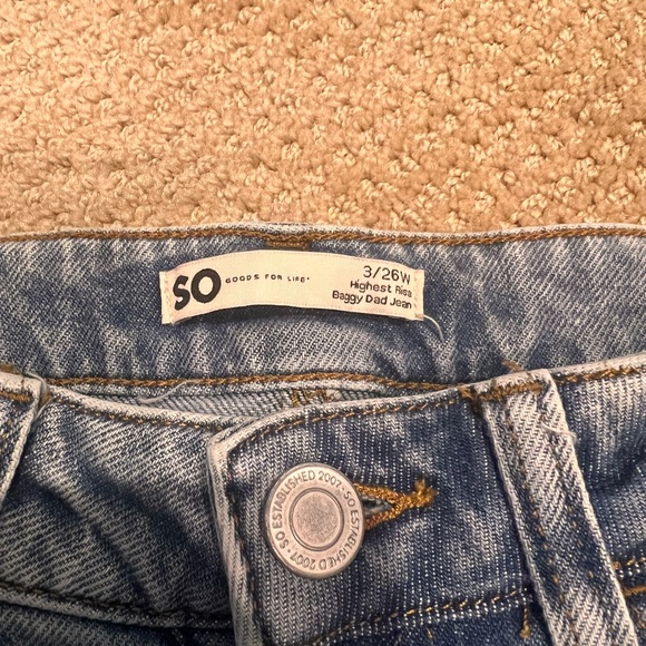 SO Highest Rise Baggy Dad Jeans - Picture 3 of 5